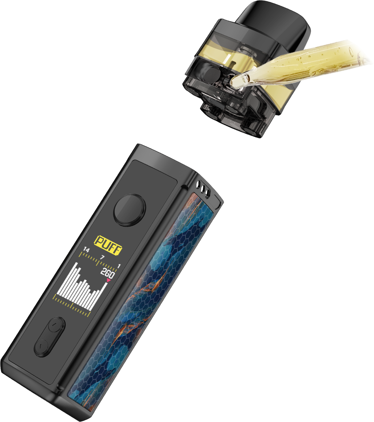 Voopoo Vinci Gene Pod Vinci Mod Pod (Voopoo) » The Flavourist Voopoo Vinci  Mod Kit Australia